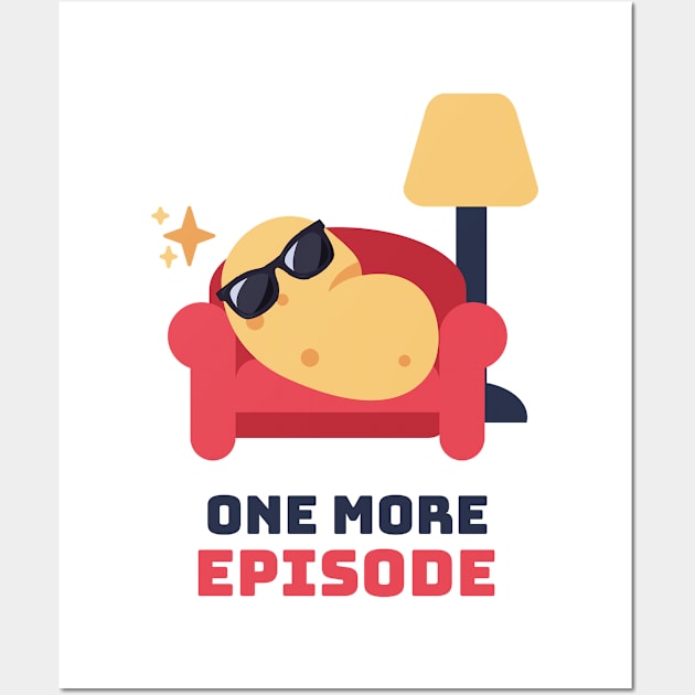 One more episode Wall Art by Minisim